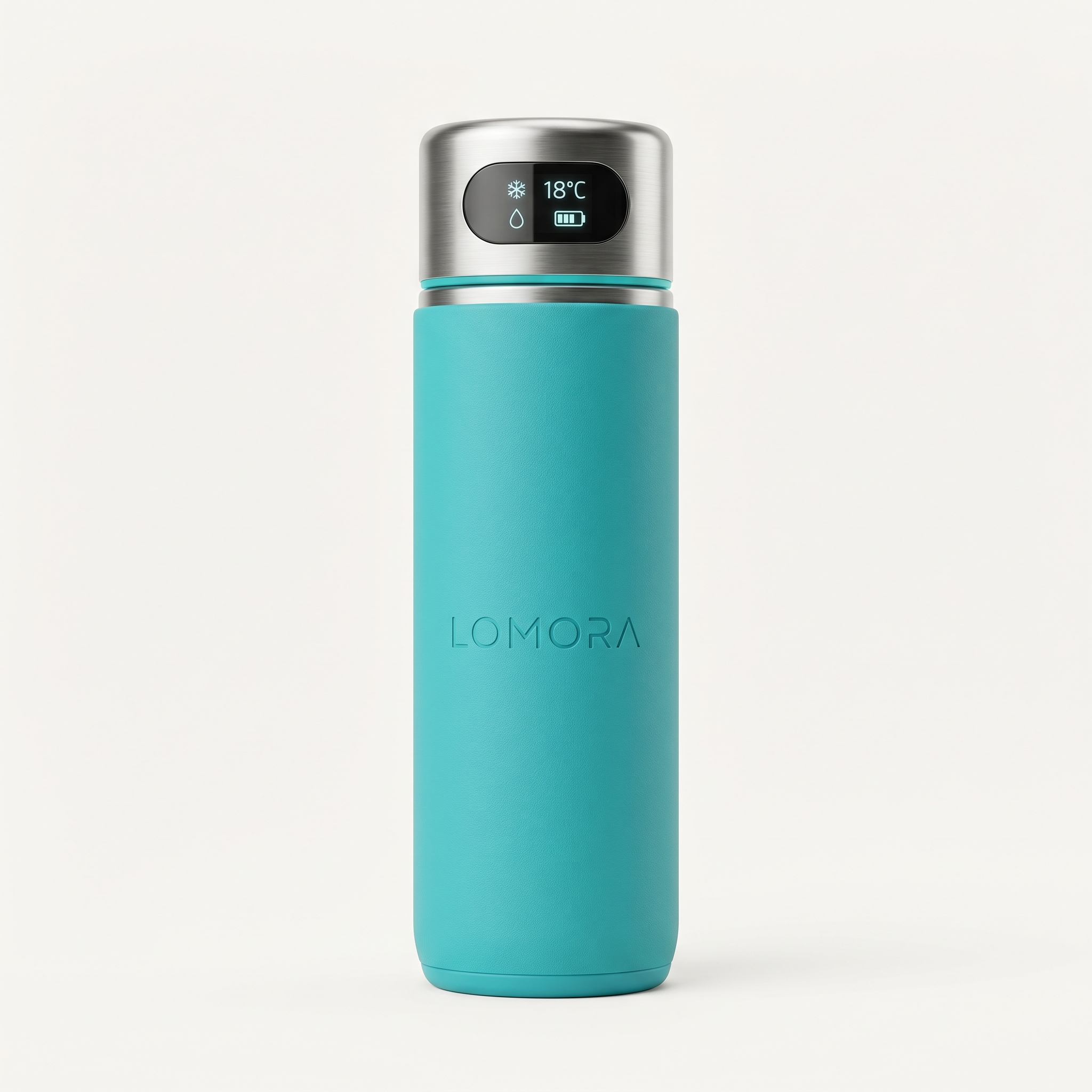 LOMORA Forever Smart Bottle CORE Daily 700ml Ocean Teal — Hero Shot