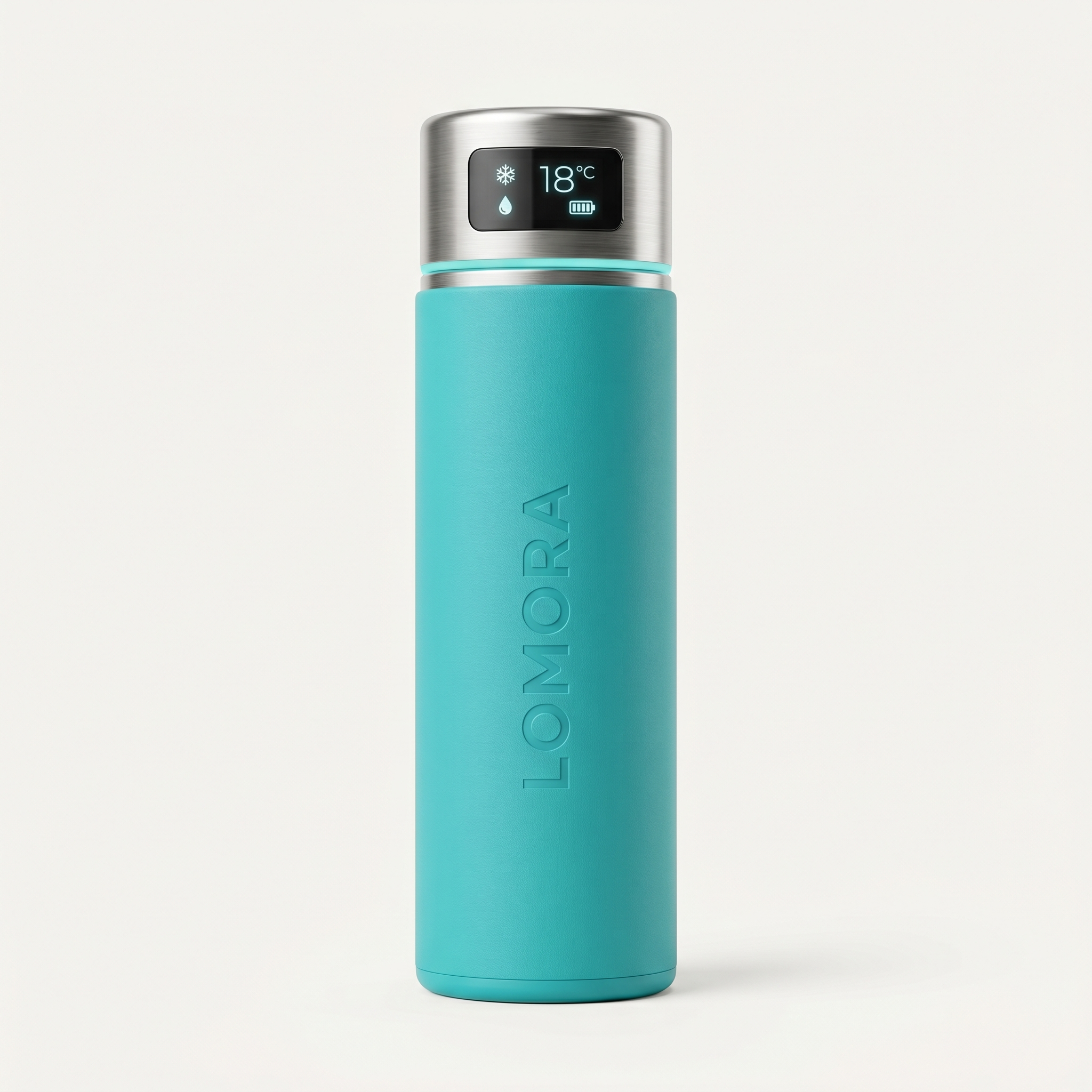LOMORA Forever Smart Bottle CORE XL 1200ml Ocean Teal — Hero Shot