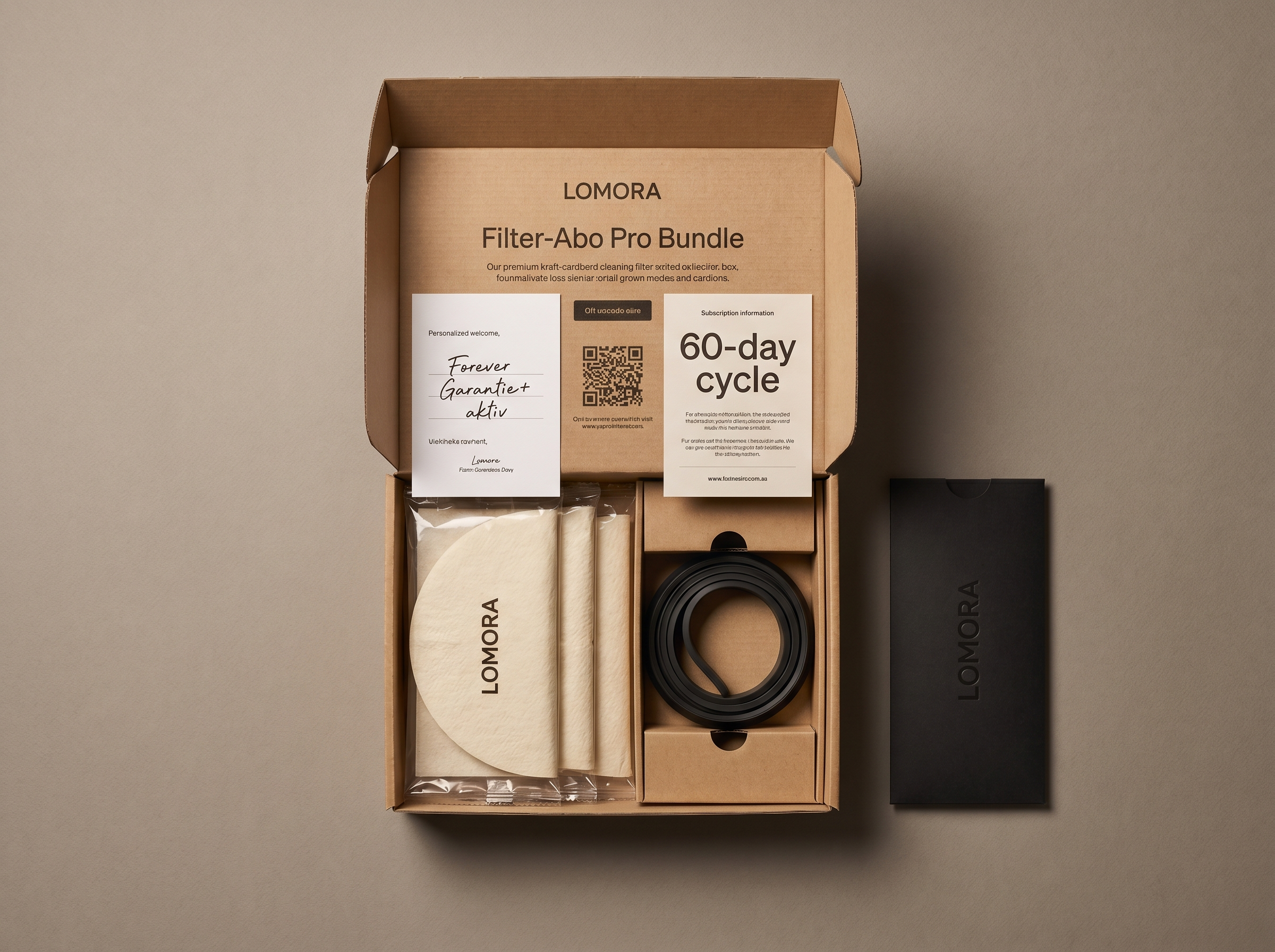LOMORA Forever Filter-Abo Pro Bundle — 60-Tage-Cycle · Forever Garantie+ Aktiv